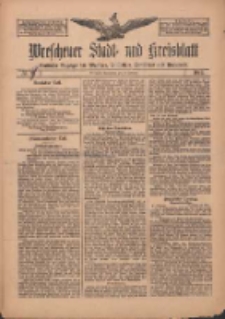 Wreschener Stadt und Kreisblatt: amtlicher Anzeiger f&uuml;r Wreschen, Miloslaw, Strzalkowo und Umgegend 1912.02.10 Nr19