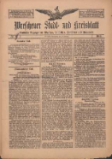 Wreschener Stadt und Kreisblatt: amtlicher Anzeiger für Wreschen, Miloslaw, Strzalkowo und Umgegend 1912.02.10 Nr19