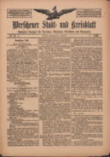 Wreschener Stadt und Kreisblatt: amtlicher Anzeiger f&uuml;r Wreschen, Miloslaw, Strzalkowo und Umgegend 1912.02.15 Nr21