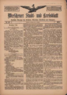 Wreschener Stadt und Kreisblatt: amtlicher Anzeiger f&uuml;r Wreschen, Miloslaw, Strzalkowo und Umgegend 1912.02.20 Nr22
