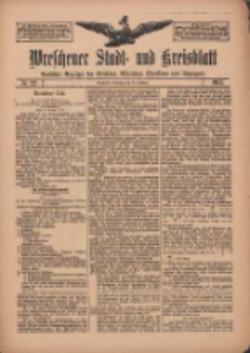 Wreschener Stadt und Kreisblatt: amtlicher Anzeiger für Wreschen, Miloslaw, Strzalkowo und Umgegend 1912.02.20 Nr22