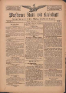 Wreschener Stadt und Kreisblatt: amtlicher Anzeiger f&uuml;r Wreschen, Miloslaw, Strzalkowo und Umgegend 1912.02.22 Nr23