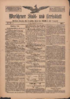 Wreschener Stadt und Kreisblatt: amtlicher Anzeiger f&uuml;r Wreschen, Miloslaw, Strzalkowo und Umgegend 1912.02.24 Nr24
