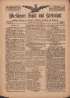Wreschener Stadt und Kreisblatt: amtlicher Anzeiger f&uuml;r Wreschen, Miloslaw, Strzalkowo und Umgegend 1912.02.27 Nr25