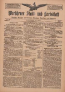 Wreschener Stadt und Kreisblatt: amtlicher Anzeiger f&uuml;r Wreschen, Miloslaw, Strzalkowo und Umgegend 1912.02.29 Nr26