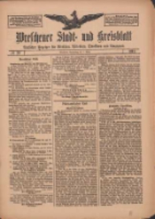 Wreschener Stadt und Kreisblatt: amtlicher Anzeiger f&uuml;r Wreschen, Miloslaw, Strzalkowo und Umgegend 1912.03.07 Nr29