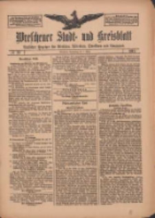 Wreschener Stadt und Kreisblatt: amtlicher Anzeiger für Wreschen, Miloslaw, Strzalkowo und Umgegend 1912.03.07 Nr29