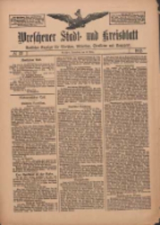 Wreschener Stadt und Kreisblatt: amtlicher Anzeiger f&uuml;r Wreschen, Miloslaw, Strzalkowo und Umgegend 1912.03.16 Nr33