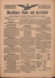 Wreschener Stadt und Kreisblatt: amtlicher Anzeiger f&uuml;r Wreschen, Miloslaw, Strzalkowo und Umgegend 1912.03.23 Nr36