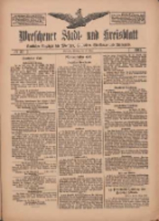 Wreschener Stadt und Kreisblatt: amtlicher Anzeiger f&uuml;r Wreschen, Miloslaw, Strzalkowo und Umgegend 1912.03.26 Nr37