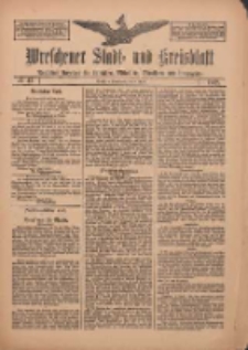 Wreschener Stadt und Kreisblatt: amtlicher Anzeiger f&uuml;r Wreschen, Miloslaw, Strzalkowo und Umgegend 1912.04.06 Nr43