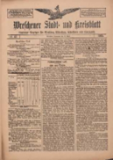 Wreschener Stadt und Kreisblatt: amtlicher Anzeiger f&uuml;r Wreschen, Miloslaw, Strzalkowo und Umgegend 1912.04.13 Nr45