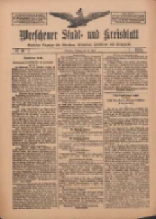 Wreschener Stadt und Kreisblatt: amtlicher Anzeiger f&uuml;r Wreschen, Miloslaw, Strzalkowo und Umgegend 1912.04.16 Nr46