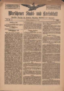 Wreschener Stadt und Kreisblatt: amtlicher Anzeiger f&uuml;r Wreschen, Miloslaw, Strzalkowo und Umgegend 1912.04.20 Nr48