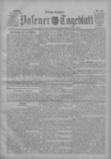 Posener Tageblatt 1906.06.15 Jg.45 Nr275