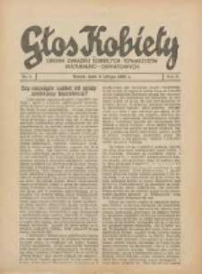 Głos Kobiety 1932.02.04 R.2 Nr3