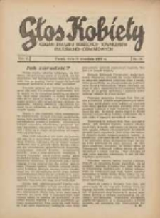 Głos Kobiety 1932.09.15 R.2 Nr18