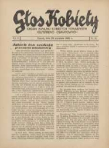Głos Kobiety 1932.09.29 R.2 Nr19