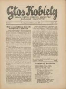 Głos Kobiety 1932.11.17 R.2 Nr22