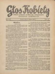 Głos Kobiety 1933.02.02 R.3 Nr2