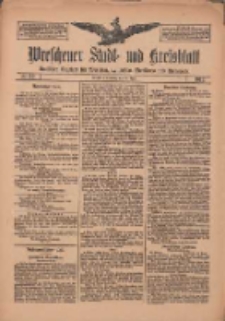 Wreschener Stadt und Kreisblatt: amtlicher Anzeiger für Wreschen, Miloslaw, Strzalkowo und Umgegend 1912.04.30 Nr52