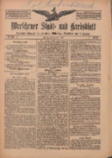 Wreschener Stadt und Kreisblatt: amtlicher Anzeiger f&uuml;r Wreschen, Miloslaw, Strzalkowo und Umgegend 1912.05.07 Nr55