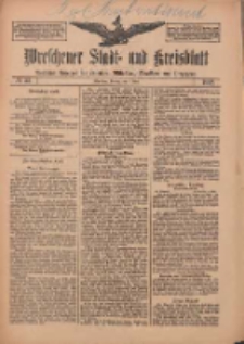 Wreschener Stadt und Kreisblatt: amtlicher Anzeiger für Wreschen, Miloslaw, Strzalkowo und Umgegend 1912.05.07 Nr55