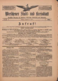 Wreschener Stadt und Kreisblatt: amtlicher Anzeiger für Wreschen, Miloslaw, Strzalkowo und Umgegend 1912.05.11 Nr57