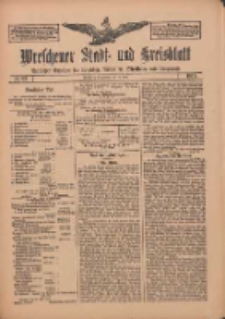 Wreschener Stadt und Kreisblatt: amtlicher Anzeiger f&uuml;r Wreschen, Miloslaw, Strzalkowo und Umgegend 1912.05.25 Nr63