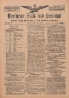 Wreschener Stadt und Kreisblatt: amtlicher Anzeiger f&uuml;r Wreschen, Miloslaw, Strzalkowo und Umgegend 1912.06.01 Nr65