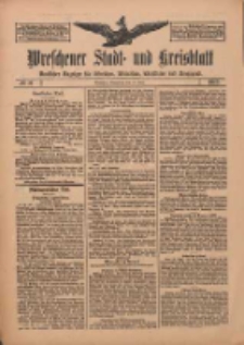 Wreschener Stadt und Kreisblatt: amtlicher Anzeiger f&uuml;r Wreschen, Miloslaw, Strzalkowo und Umgegend 1912.06.15 Nr71