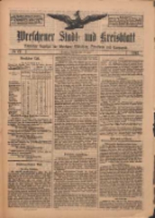 Wreschener Stadt und Kreisblatt: amtlicher Anzeiger f&uuml;r Wreschen, Miloslaw, Strzalkowo und Umgegend 1912.06.18 Nr72