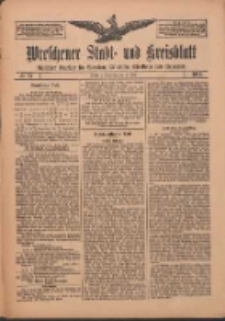Wreschener Stadt und Kreisblatt: amtlicher Anzeiger f&uuml;r Wreschen, Miloslaw, Strzalkowo und Umgegend 1912.06.20 Nr73