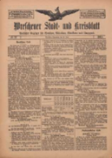 Wreschener Stadt und Kreisblatt: amtlicher Anzeiger f&uuml;r Wreschen, Miloslaw, Strzalkowo und Umgegend 1912.06.29 Nr77