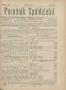 Poradnik Spółdzielni: organ Związku Spółdzielni Zarobkowych i Gospodarczych 1923.05.01 R.30 Nr5