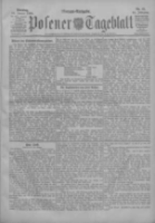 Posener Tageblatt 1905.01.10 Jg.44 Nr15; Morgen Ausgabe