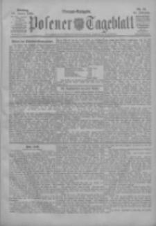Posener Tageblatt 1905.01.10 Jg.44 Nr15; Morgen Ausgabe