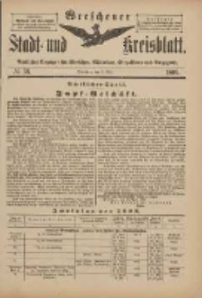 Wreschener Stadt und Kreisblatt: amtlicher Anzeiger f&uuml;r Wreschen, Miloslaw, Strzalkowo und Umgegend 1899.05.03 Nr36