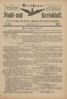 Wreschener Stadt und Kreisblatt: amtlicher Anzeiger für Wreschen, Miloslaw, Strzalkowo und Umgegend 1899.07.05 Nr55