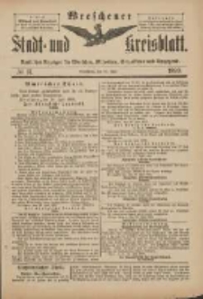 Wreschener Stadt und Kreisblatt: amtlicher Anzeiger für Wreschen, Miloslaw, Strzalkowo und Umgegend 1899.07.26 Nr61