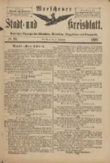 Wreschener Stadt und Kreisblatt: amtlicher Anzeiger f&uuml;r Wreschen, Miloslaw, Strzalkowo und Umgegend 1899.12.02 Nr99
