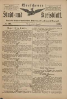 Wreschener Stadt und Kreisblatt: amtlicher Anzeiger f&uuml;r Wreschen, Miloslaw, Strzalkowo und Umgegend 1899.12.06 Nr100