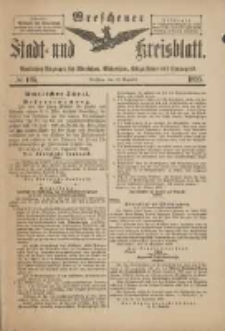Wreschener Stadt und Kreisblatt: amtlicher Anzeiger f&uuml;r Wreschen, Miloslaw, Strzalkowo und Umgegend 1899.12.23 Nr105