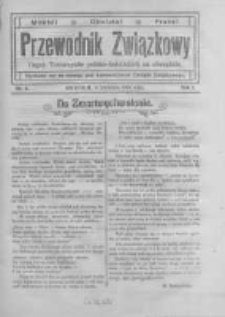 Przewodnik Związkowy: organ towarzystw polsko - katolickich na obczyźnie. 1914 R.1 nr4