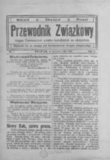 Przewodnik Związkowy: organ towarzystw polsko - katolickich na obczyźnie. 1916 R.3 nr1