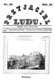 Przyjaciel Ludu; czyli tygodnik potrzebnych i pożytecznych wiadomości 1846.08.08 R.13 T.2 Nr32