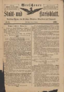 Wreschener Stadt und Kreisblatt: amtlicher Anzeiger für Wreschen, Miloslaw, Strzalkowo und Umgegend 1898.01.08
