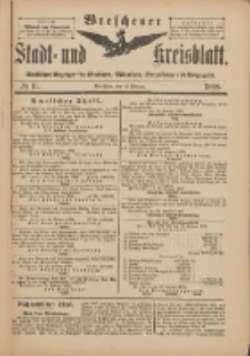 Wreschener Stadt und Kreisblatt: amtlicher Anzeiger f&uuml;r Wreschen, Miloslaw, Strzalkowo und Umgegend 1898.02.23 Nr16