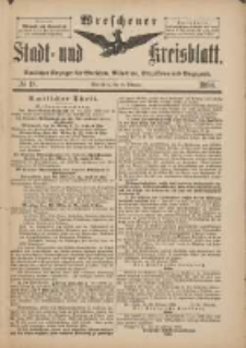 Wreschener Stadt und Kreisblatt: amtlicher Anzeiger f&uuml;r Wreschen, Miloslaw, Strzalkowo und Umgegend 1898.02.26 Nr18