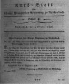 Amts-Blatt der Königlichen Preussischen Regierung zu Reichenbach. 1818.10.09 Stück 41